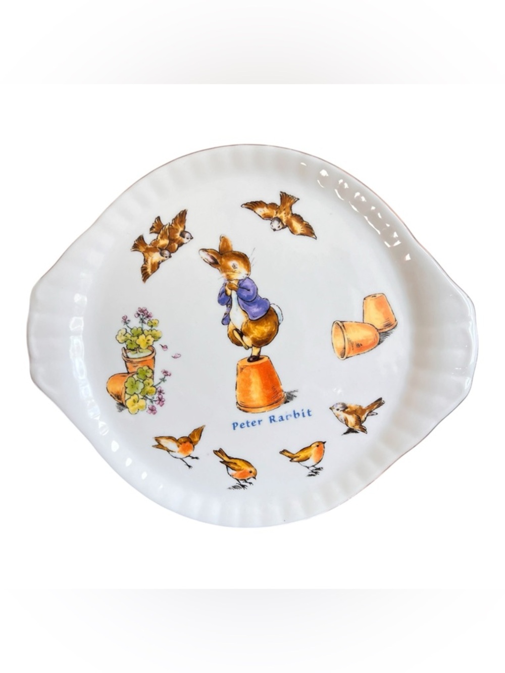 Peter Rabbit Decorative Plate 8” The‎ World of Beatrix Potter 2002 Collectible